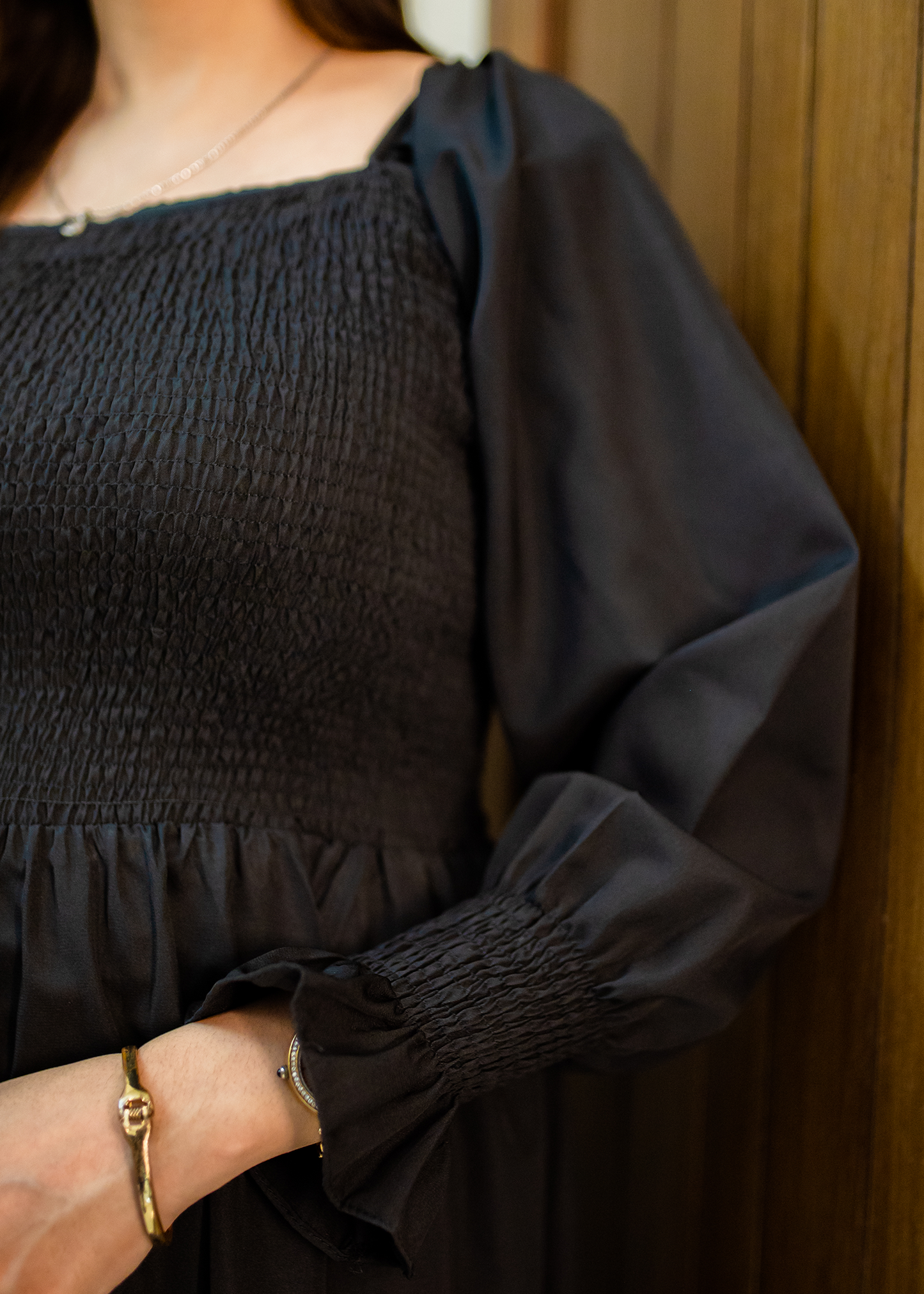 Flex maxi dress (black)